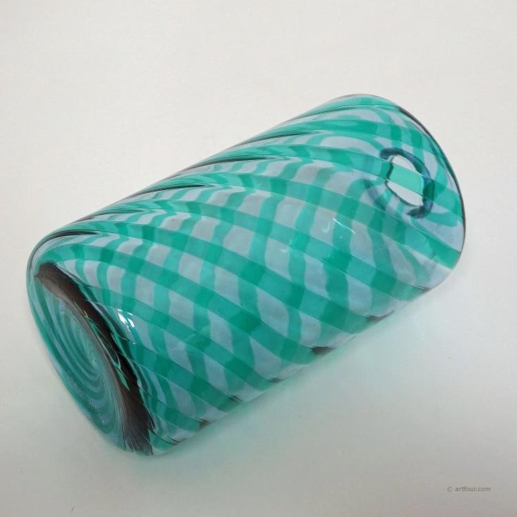 VeArt Vintage Murano Art Glass Vase by Mario Ticco (attr.) - 5