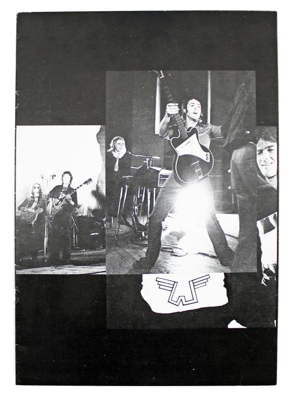 (3) Linda & Paul McCartney, Denny Lane Signed Wings Over Europe Tour Program BAS - 8