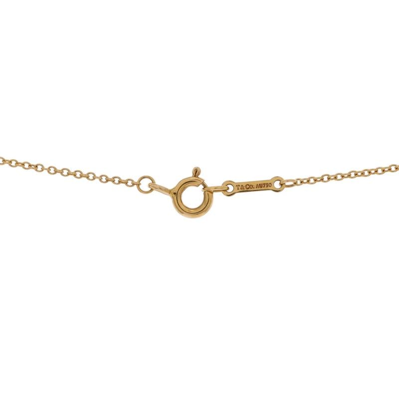 Tiffany & Co. Paloma Picasso Olive Leaf Pendant Necklace 18K Yellow Gold - 3