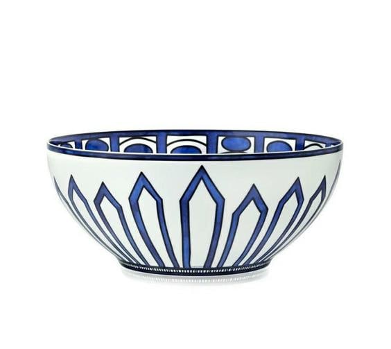 NEW HERMES BLEUS D'AILLEURS LARGE SALAD BOWL #P030028P BRAND NIB RARE FRENCH: Condition: New: A brand-new, unused, unopened, undamaged item in its original packaging (where packaging is applicable). Packaging should be the same as what is found in a retail store, unless the