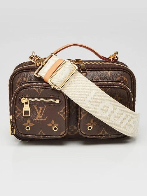 Louis Vuitton Monogram Canvas Utility Crossbody Bag: Condition: Pre-owned - Good,Brand: Louis Vuitton,Style: Crossbody Bags,Everyday Bags,Department: Women,Exterior Color: Brown,Beige,Exterior Material: Coated Canvas,Country of Origin: France