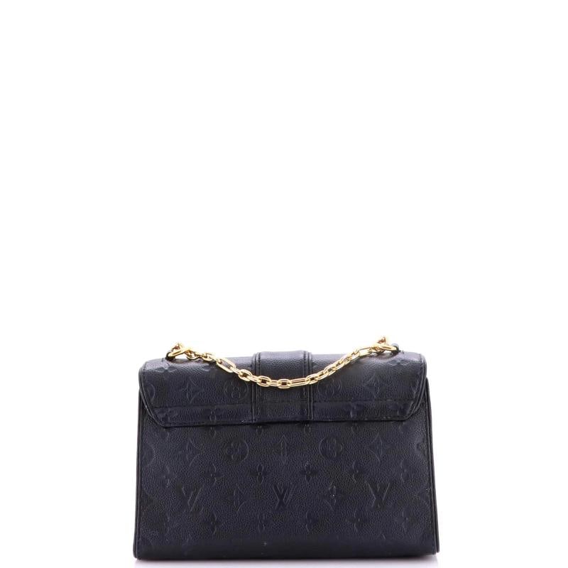 Louis Vuitton Saint Sulpice Handbag Monogram Empreinte Leather PM - 3