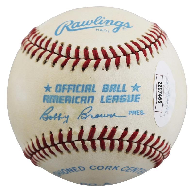 Yankees Mickey Mantle Authentic Signed Bobby Brown OAL Baseball JSA - 7