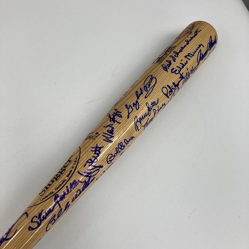 2012 Hall Of Fame Induction Multi Signed Baseball Bat 42 Sigs Sandy Koufax PSA - 11
