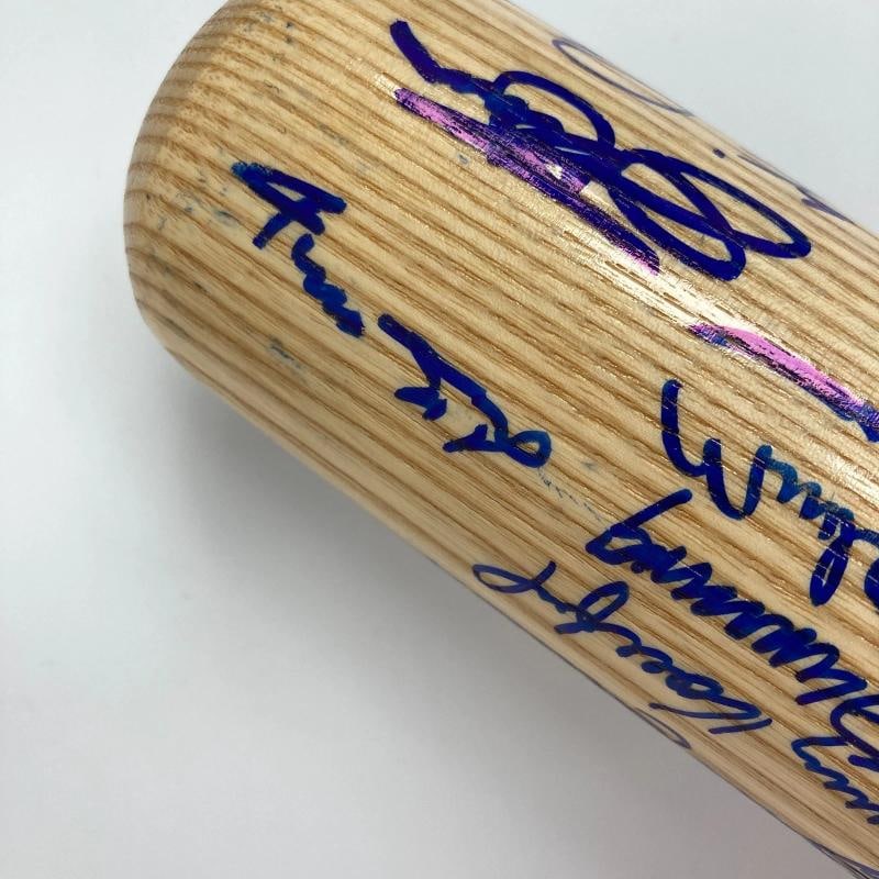 2012 Hall Of Fame Induction Multi Signed Baseball Bat 42 Sigs Sandy Koufax PSA - 6