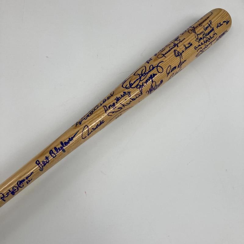 2012 Hall Of Fame Induction Multi Signed Baseball Bat 42 Sigs Sandy Koufax PSA - 7