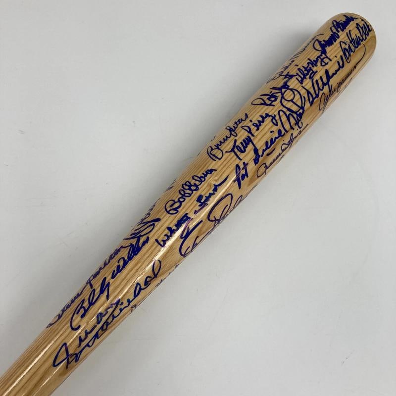 2012 Hall Of Fame Induction Multi Signed Baseball Bat 42 Sigs Sandy Koufax PSA - 9