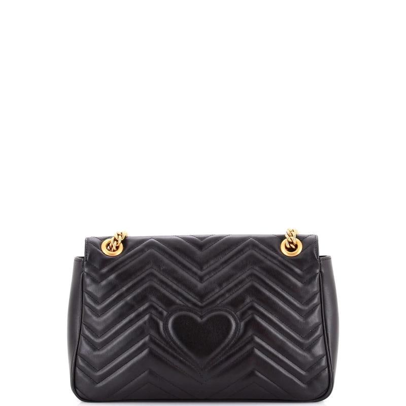 Gucci GG Marmont Flap Bag Matelasse Leather Large - 3
