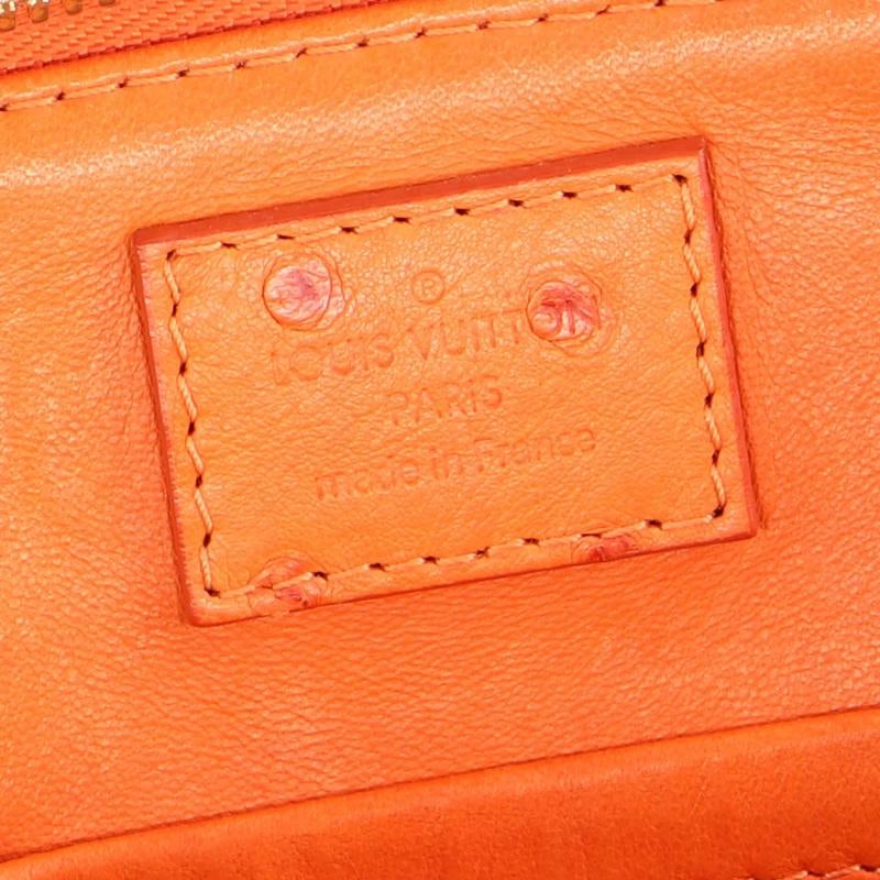 Louis Vuitton Alma Handbag Ostrich BB - 6