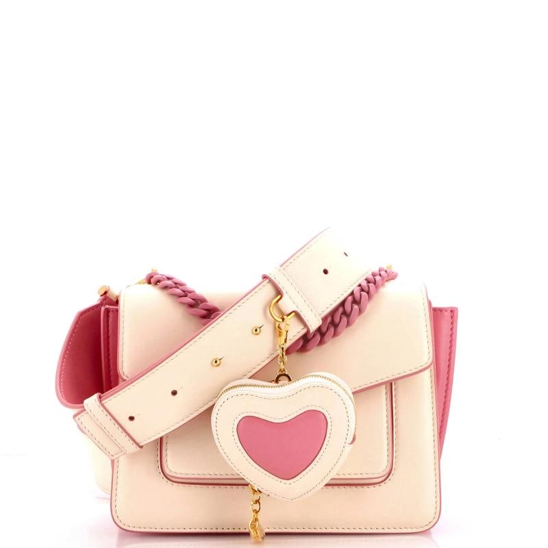 Bvlgari Serpenti Forever Heart Pouch Top Handle Bag Leather Small: Measurements: Handle Drop none", Height 7", Width 8", Depth 3.5", Strap Drop 18" . Condition: Pre-owned - Excellent,Brand: Bvlgari,Exterior Material: Leather,Style: Top Handle,Exterior Color: