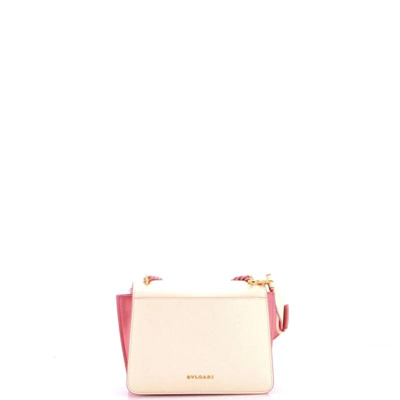 Bvlgari Serpenti Forever Heart Pouch Top Handle Bag Leather Small - 3