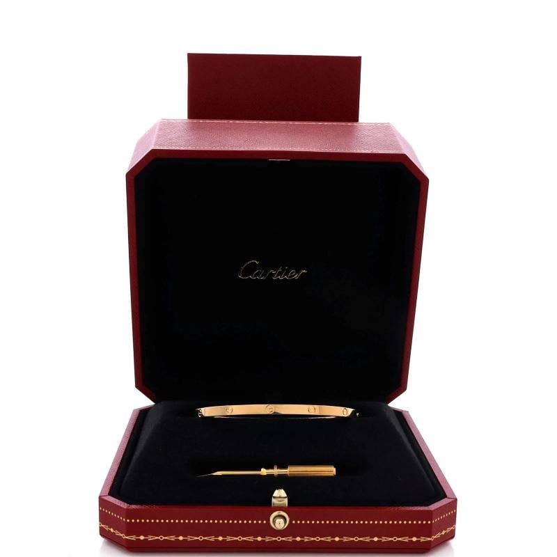 Cartier Love Bracelet 18K Yellow Gold Small - 2