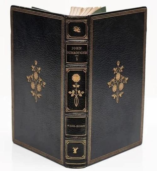 1904 The Writings of John Burroughs Fine Leather Signed Autograph edition - 2