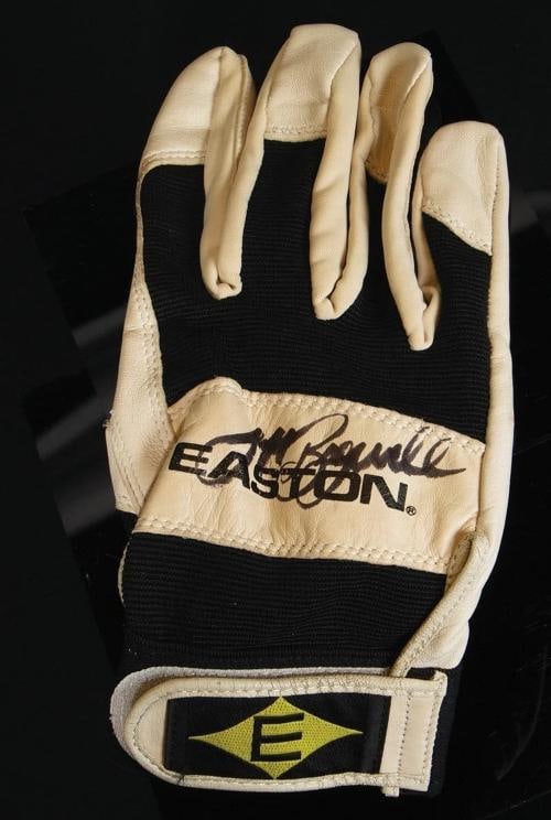 1997 Jeff Bagwell Houston Astros Twice-Signed Game-Used Batting Gloves PSA MEARS - 5