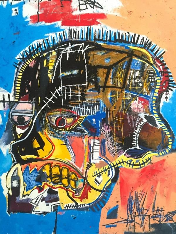 JEAN MICHEL BASQUIAT ICONIC FINE ART LITHOGRAPH POP ART PRINT SKULL 1981 - 6