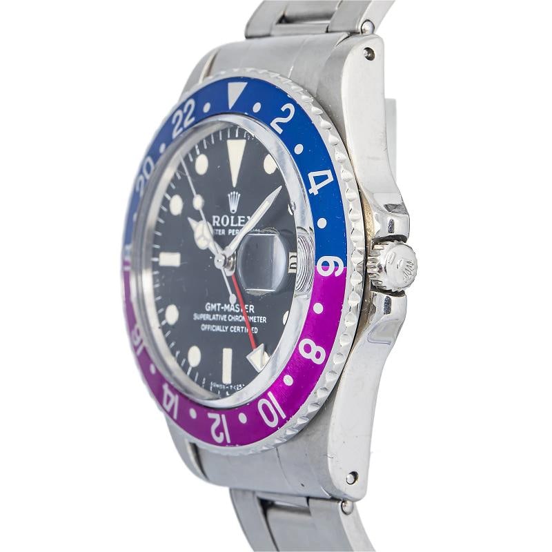Rolex GMT Master 1675 Rare Fuchsia 1.9 Million Papers Complete Matte Watch 40mm - 3