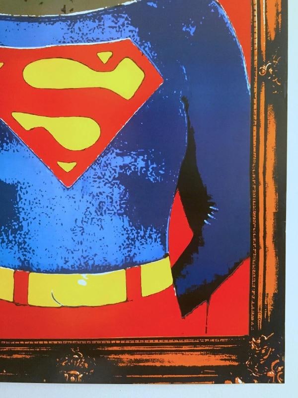 MR. BRAINWASH " OBAMA SUPERMAN " RARE LIMITED RELEASE POP ART POSTER PRINT - 8