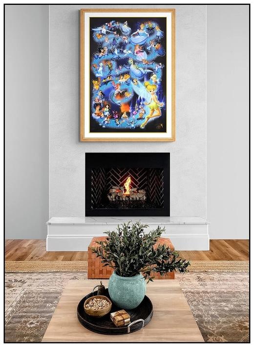 Walt Disney Studio Original Limited Edition Litho Cell Celebration Of Character - 2