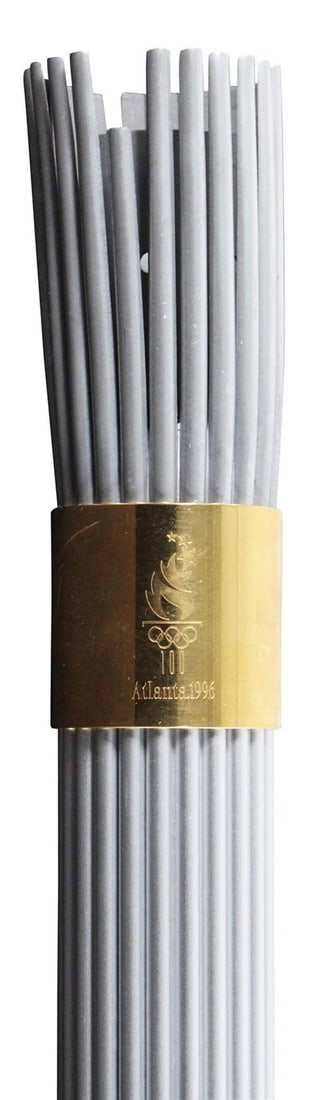 Muhammad Ali Signed 1996 Atlanta Olympics Replica Olympic Torch PSA/DNA #5A46840 - 6