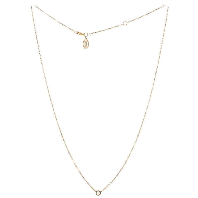 Cartier Cartier D'Amour Pendant Necklace 18K Yellow Gold and Diamond XS - 2