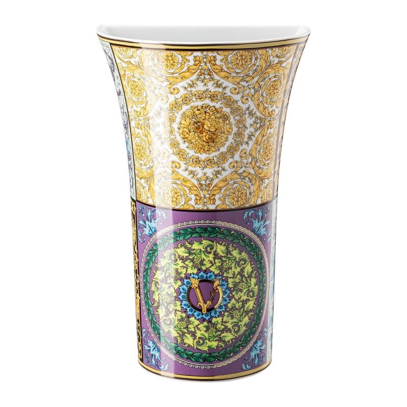 Versace Rosenthal Barocco Mosaic Vase 34 cm (13.39") - 2