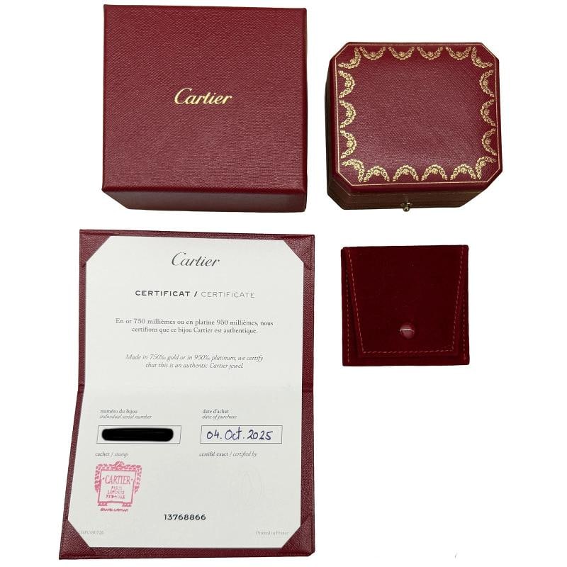 Cartier Rose Gold Love Stud Earrings - 4