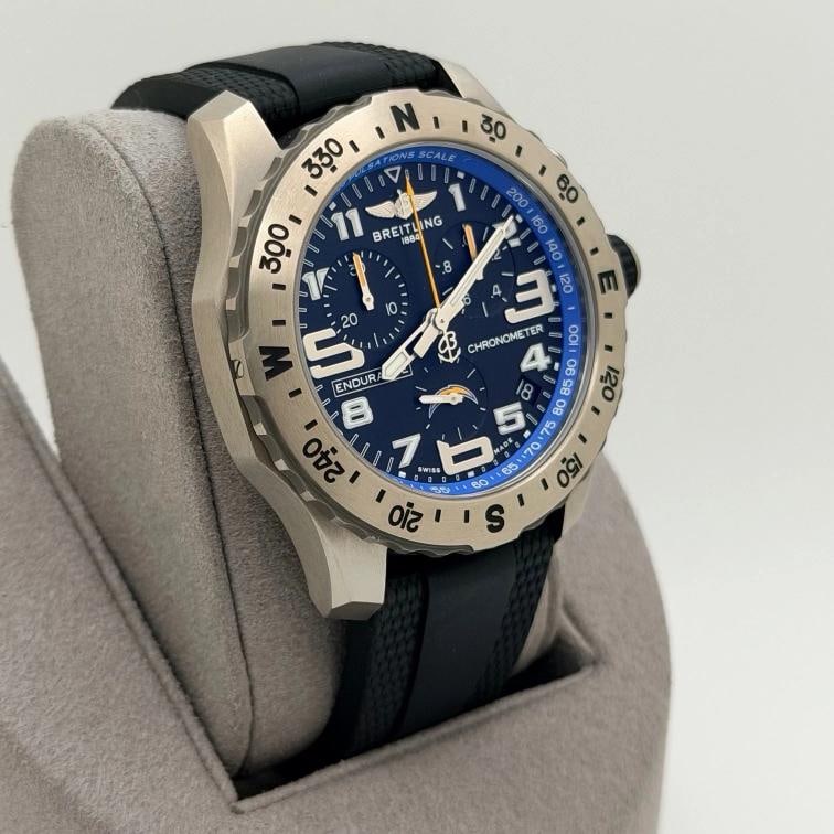 2026 Breitling Endurance Pro NFL Chargers E82310 44mm Titanium Box Paper - 4
