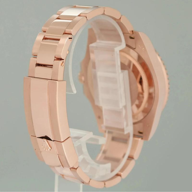 2025 NEW PAPERS Rolex GMT Master Rose Gold Ceramic Root Beer 126715 Watch Box - 6