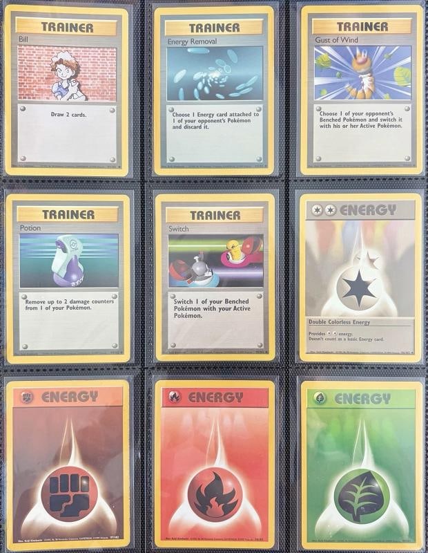 Pokemon 100% Complete Master Base Set 102/102 WOTC Vintage 1999 w Charizard Holo - 11