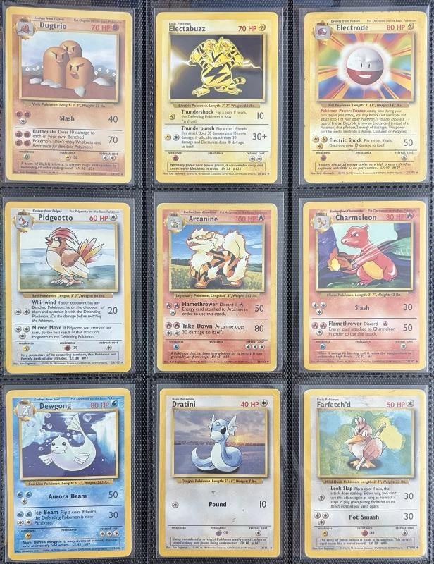 Pokemon 100% Complete Master Base Set 102/102 WOTC Vintage 1999 w Charizard Holo - 3