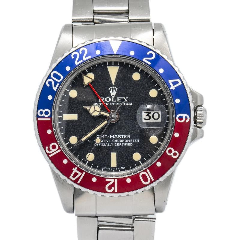 Rolex GMT Master Rare 1675 Pepsi 5.3 Million Papers Mark 4 Automatic Men's 40mm - 2