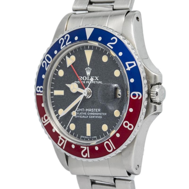 Rolex GMT Master Rare 1675 Pepsi 5.3 Million Papers Mark 4 Automatic Men's 40mm - 3