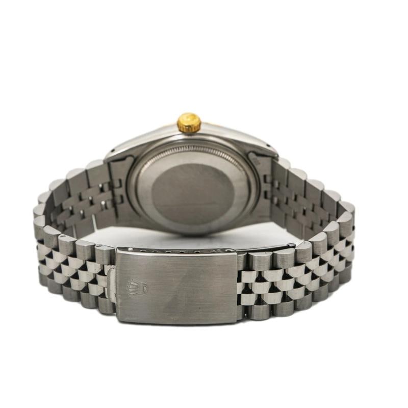 Rolex Datejust 16003 Jubilee 1990 Paper Stainless Cream Dial Auto Men Watch 36mm - 5