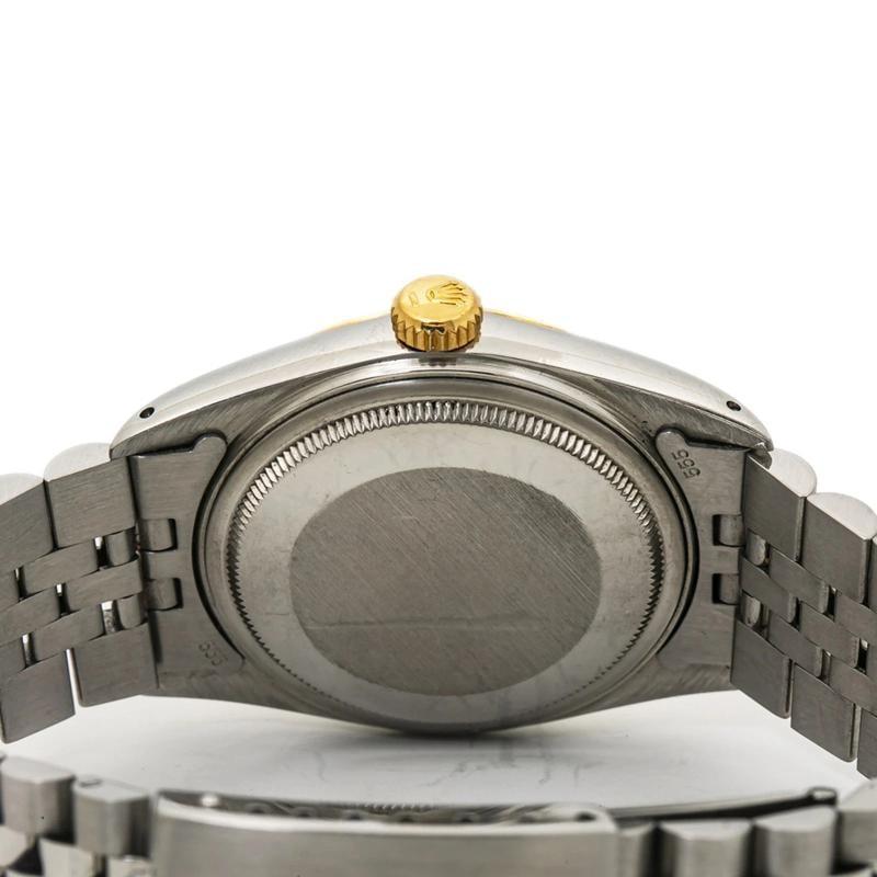Rolex Datejust 16003 Jubilee 1990 Paper Stainless Cream Dial Auto Men Watch 36mm - 6