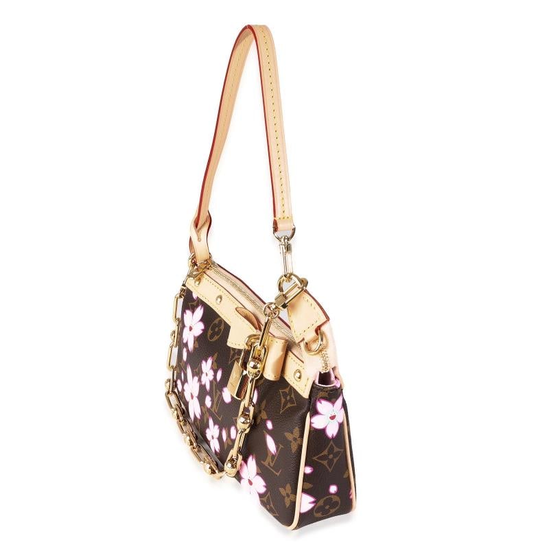 Louis Vuitton x TM Sakura Brown Monogram Canvas Pochette Accessoires - 2