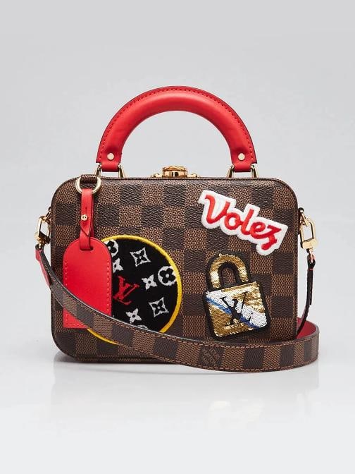 Louis Vuitton Damier Canvas Stories Box Bag: Condition: Pre-owned - Good,Brand: Louis Vuitton,Exterior Material: Coated Canvas,Style: Crossbody Bags,Everyday Bags,Exterior Color: Brown,Department: Women,Country of Origin: France Description