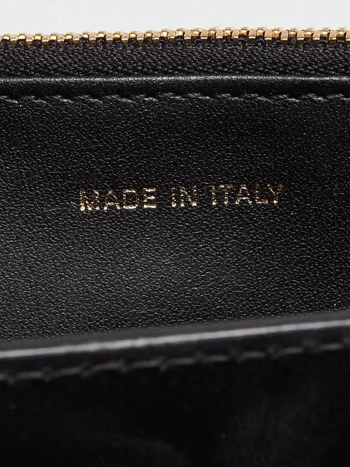 Christian Dior Black/White Tweed/Leather Miss Caro Mini Crossbody Bag - 9