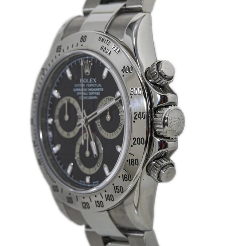 Rolex Daytona 116520 Oyster Stainless Steel Black APH Dial Auto Men's Watch 40mm - 3