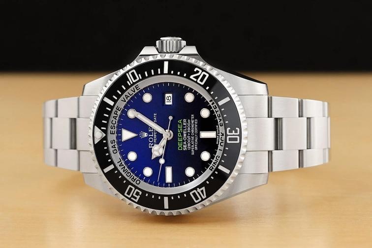 2017 CARD ROLEX 116660 SEA-DWELLER DEEPSEA D-BLUE JAMES CAMERON STEEL WATCH - 3
