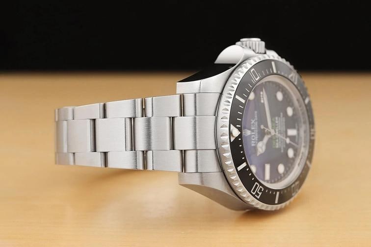 2017 CARD ROLEX 116660 SEA-DWELLER DEEPSEA D-BLUE JAMES CAMERON STEEL WATCH - 8