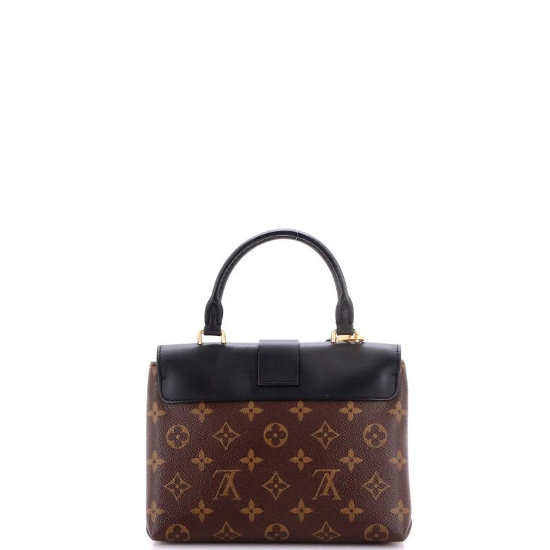 Louis Vuitton Locky Handbag Monogram Canvas with Leather BB - 3