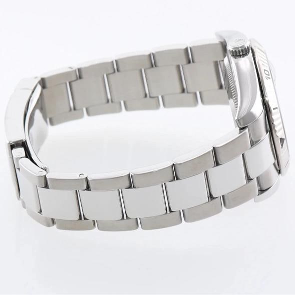 MINT Rolex 116264 DateJust Turn-O-Graph Steel White Gold Fluted Bezel Watch Box - 5