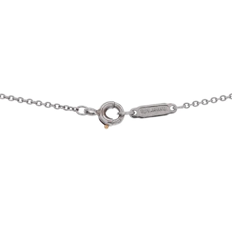 Tiffany & Co. Cross Pendant Necklace Platinum and Diamonds Small - 3