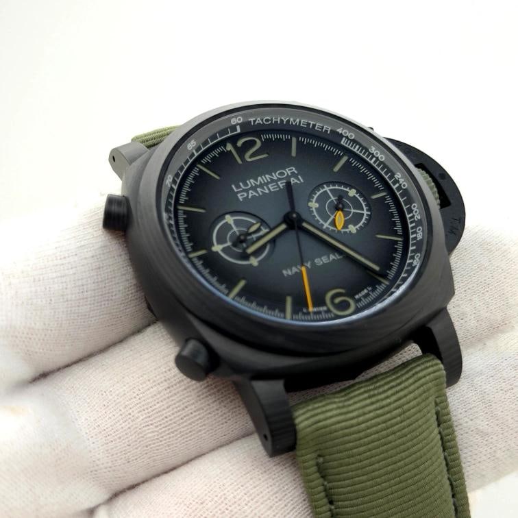 Panerai Luminor Chrono Navy Seals Carbotech PAM01419 PAM 1419 Travel Box - 4