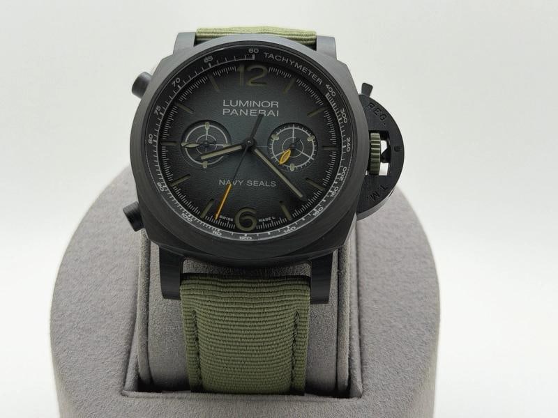 Panerai Luminor Chrono Navy Seals Carbotech PAM01419 PAM 1419 Travel Box - 5