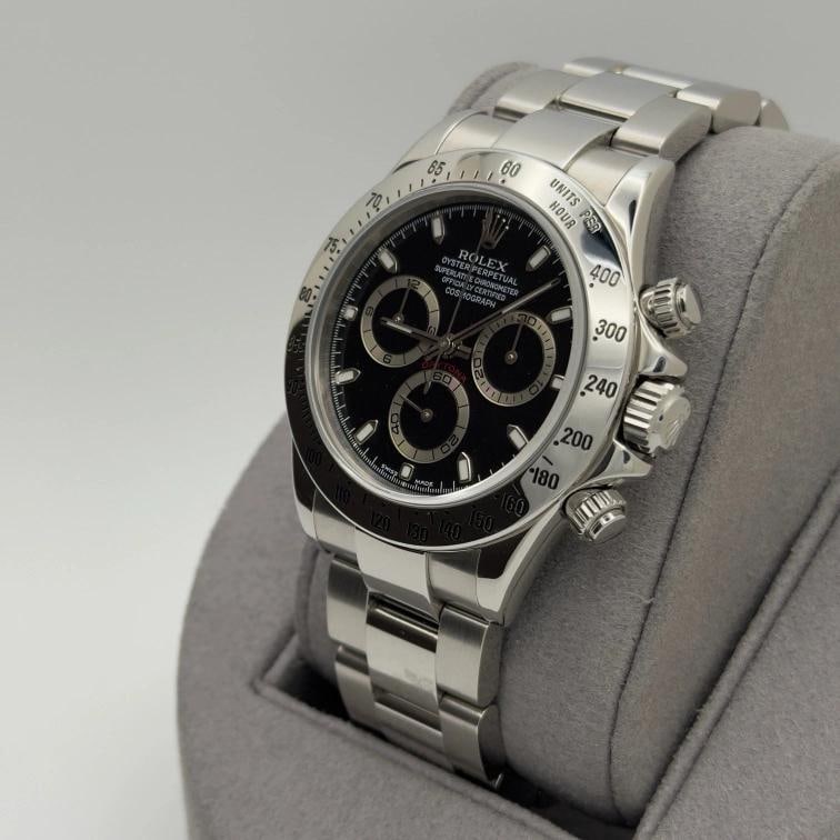 Rolex Daytona Cosmograph 116520 40mm Black Dial Stainless Steel - 5