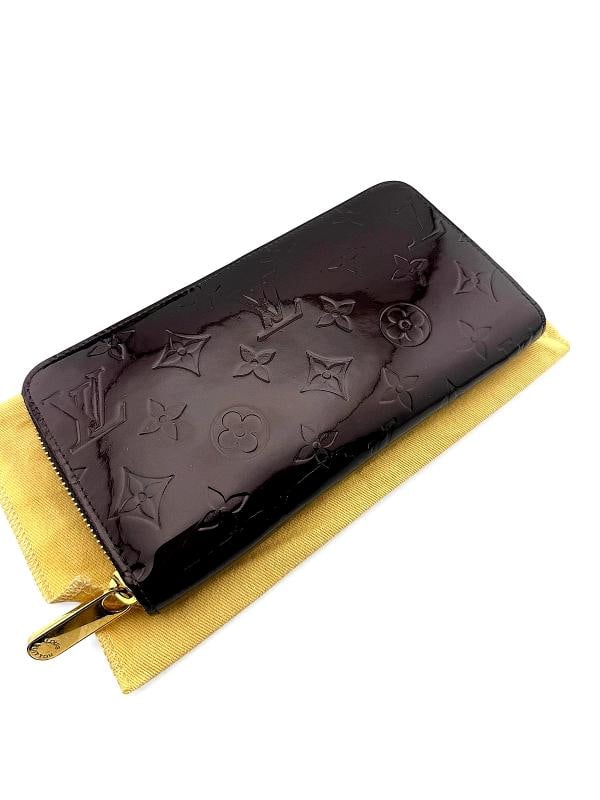 LOUIS VUITTON Amarante Monogram Vernis Zippy Continental Wallet - 4