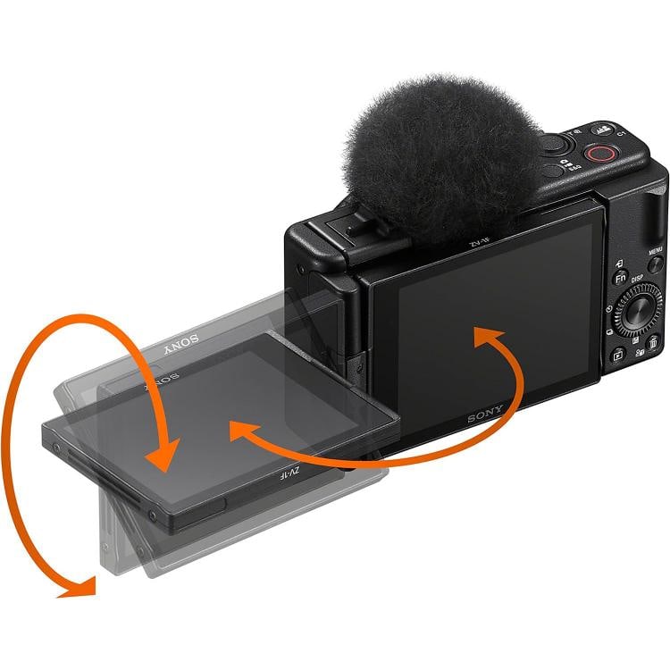 Sony ZV-1F Vlog Camera with 4K Video for Vloggers Black Bundle - 12