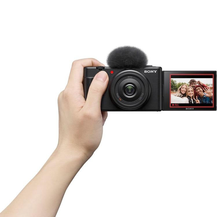 Sony ZV-1F Vlog Camera with 4K Video for Vloggers Black Bundle - 5