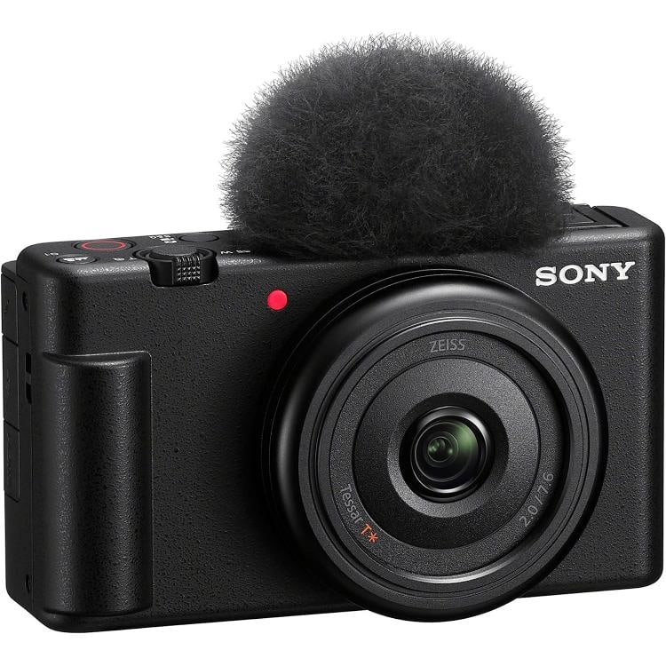 Sony ZV-1F Vlog Camera with 4K Video for Vloggers Black Bundle - 8